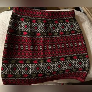 Urban Outfitters Ecote Mini Knit Skirt